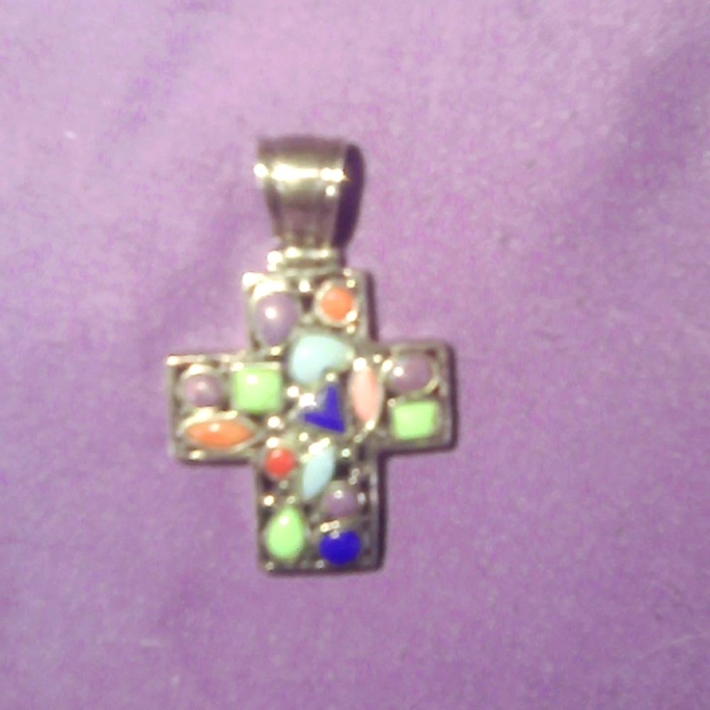 Necklace pendant Cross